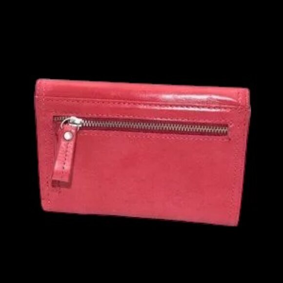 Kenneth Cole Reaction Billfold Wallet Pink Envelope Style - Picture 4 of 12